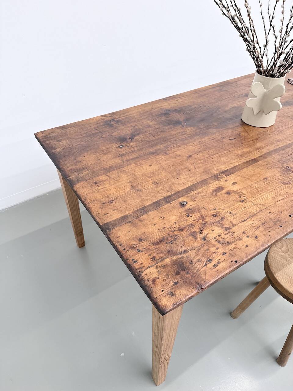 1950 pine farmhouse table 3m XL