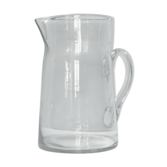 Glass pitcher