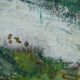 Oil on canvas by Gunnar Herman Berglund 1970