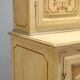 Buffet baroque ancien en bois laqué XVIIIe siècle