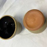 Set of 2 German ceramic candle holders