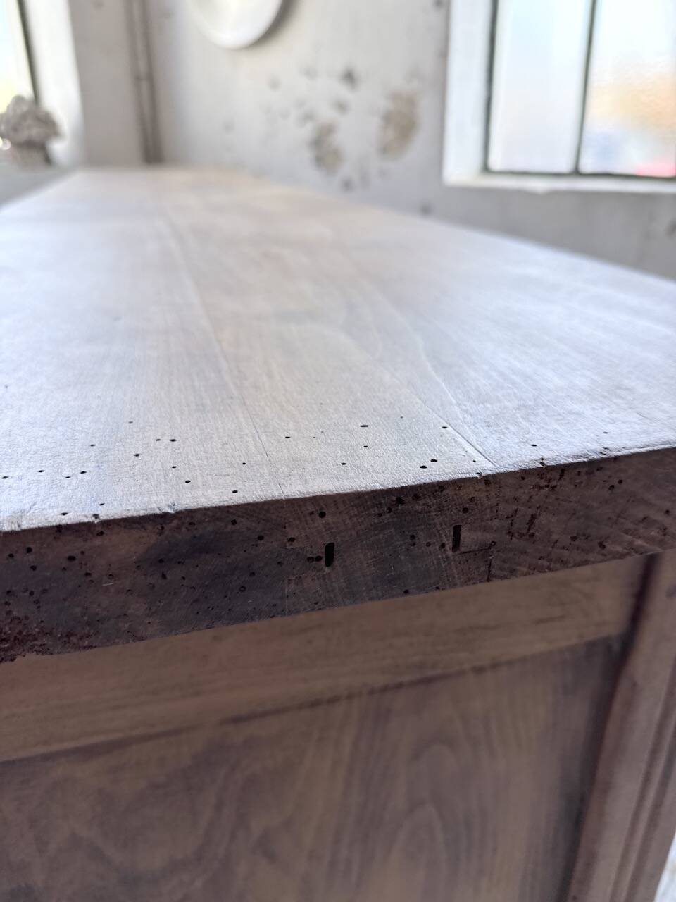 Walnut trade counter 2m5