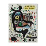 Miró Cartons - original exhibition poster, Maeght Gallery, 1965