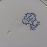 Flat plates ironstone St Amand Hamage 'Regency'