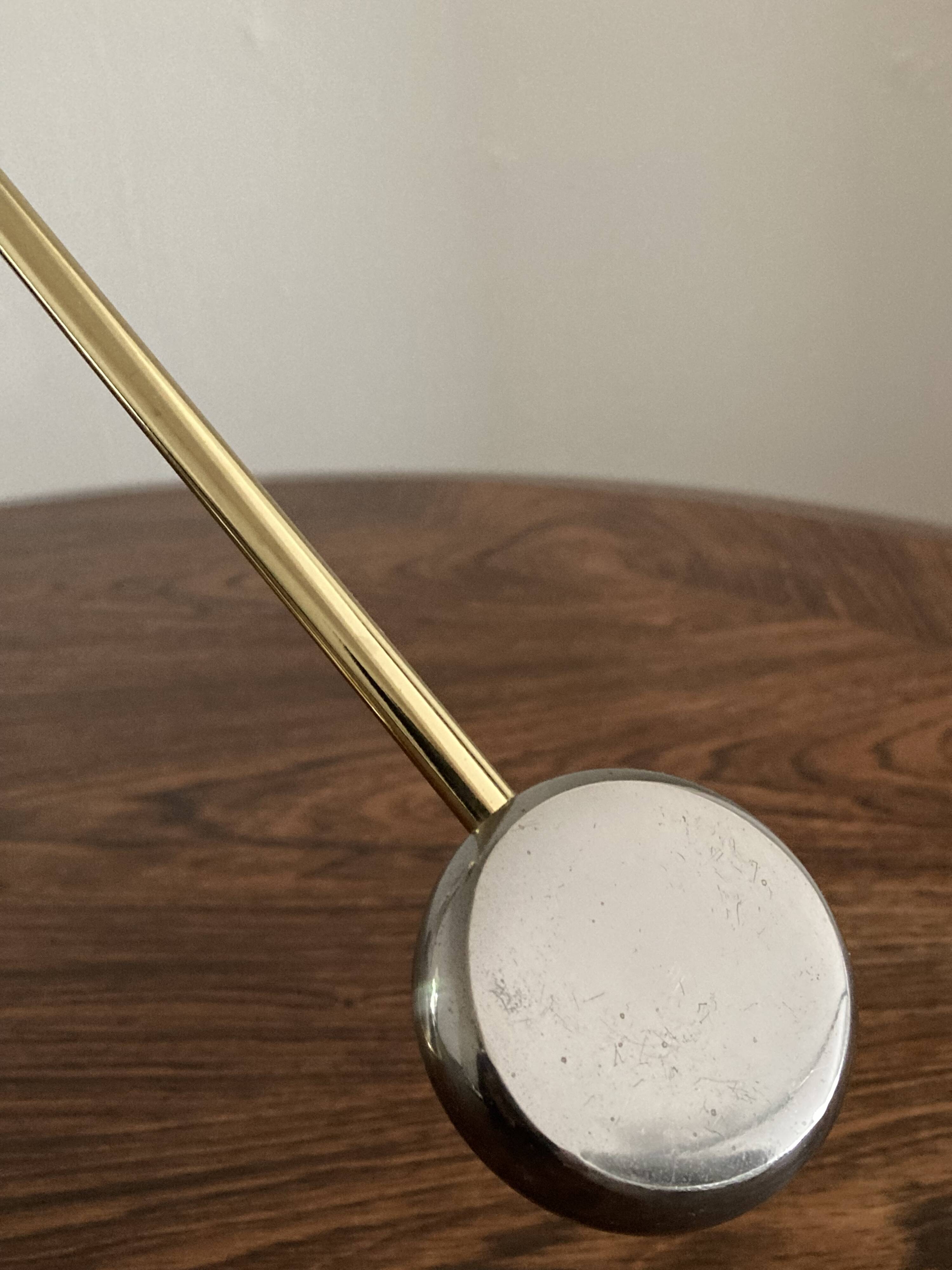 Massive vintage 80s swing arm table lamp