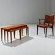 3 tables gigognes en teck par Severin Hansen pour Haslev, Danemark 1960