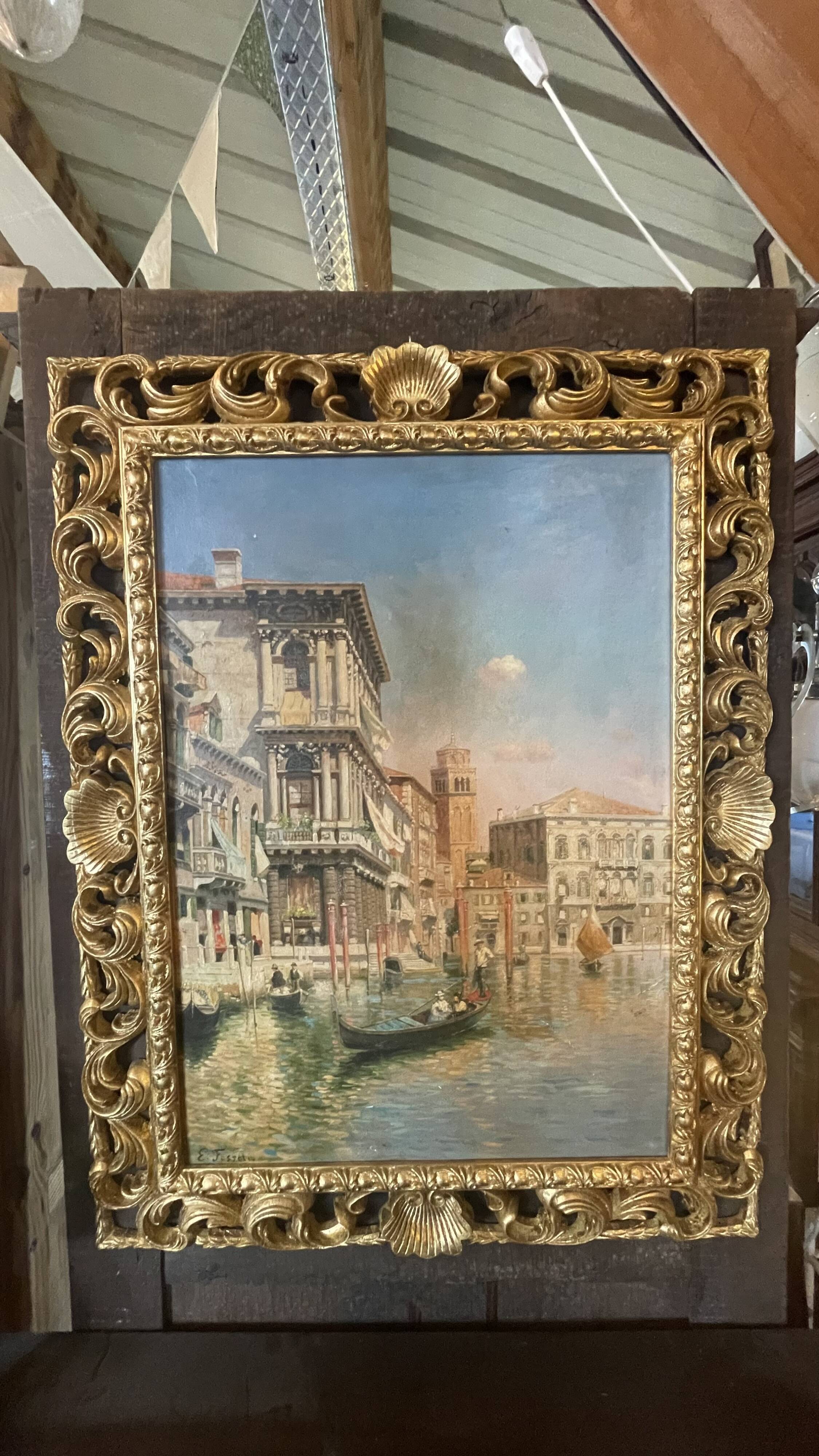 Oil painting on canvas