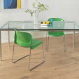 60s adjustable Glass Desk by Bosse