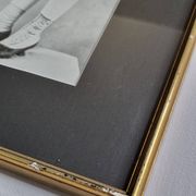 Original photogravure on glossy paper, Model in stockings and shoes 1900