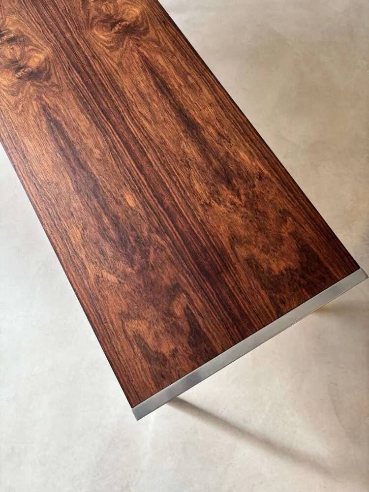Vintage Dutch Design coffee table by Topform, rosewood, 1960s.
