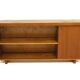 Scandinavian elm bookcase, Swedish modern, Sweden, 1940