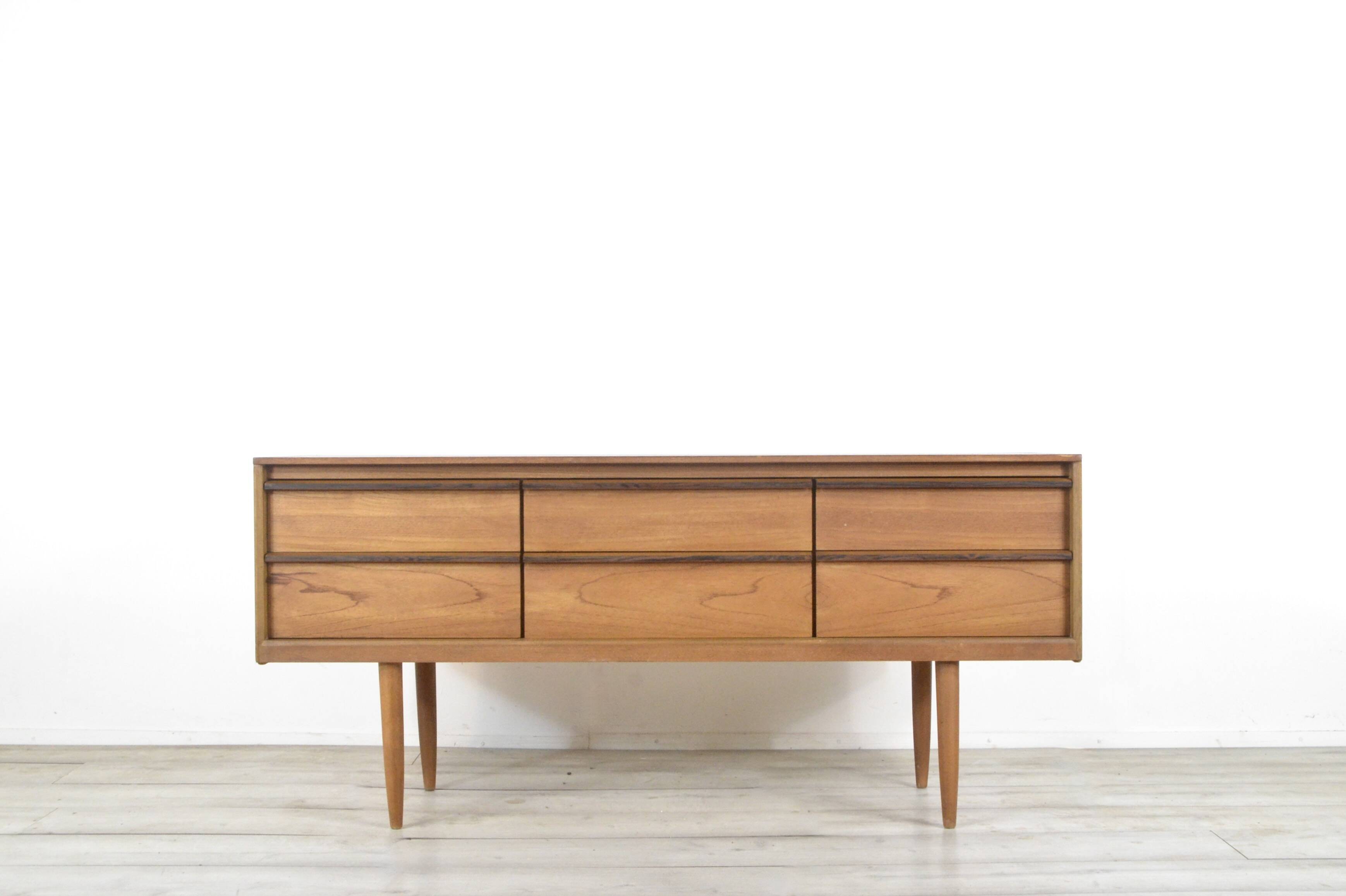 Vintage Austinsuite Teak Dressing Table Drawers Sideboard Delivery Midcentu