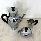 service à café Baumlin Chromé vintage 50's