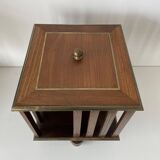 Small rotating desk bookcase