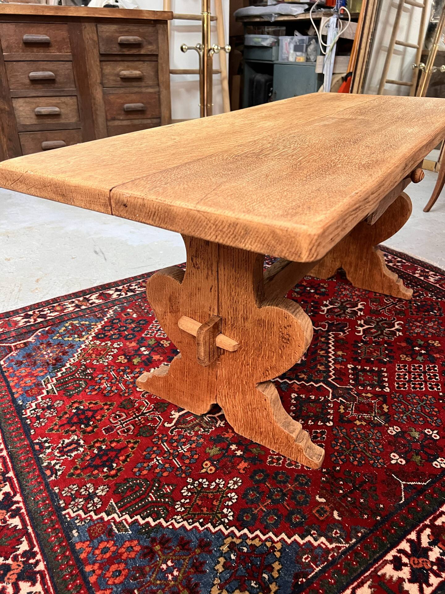 Old oak chalet coffee table