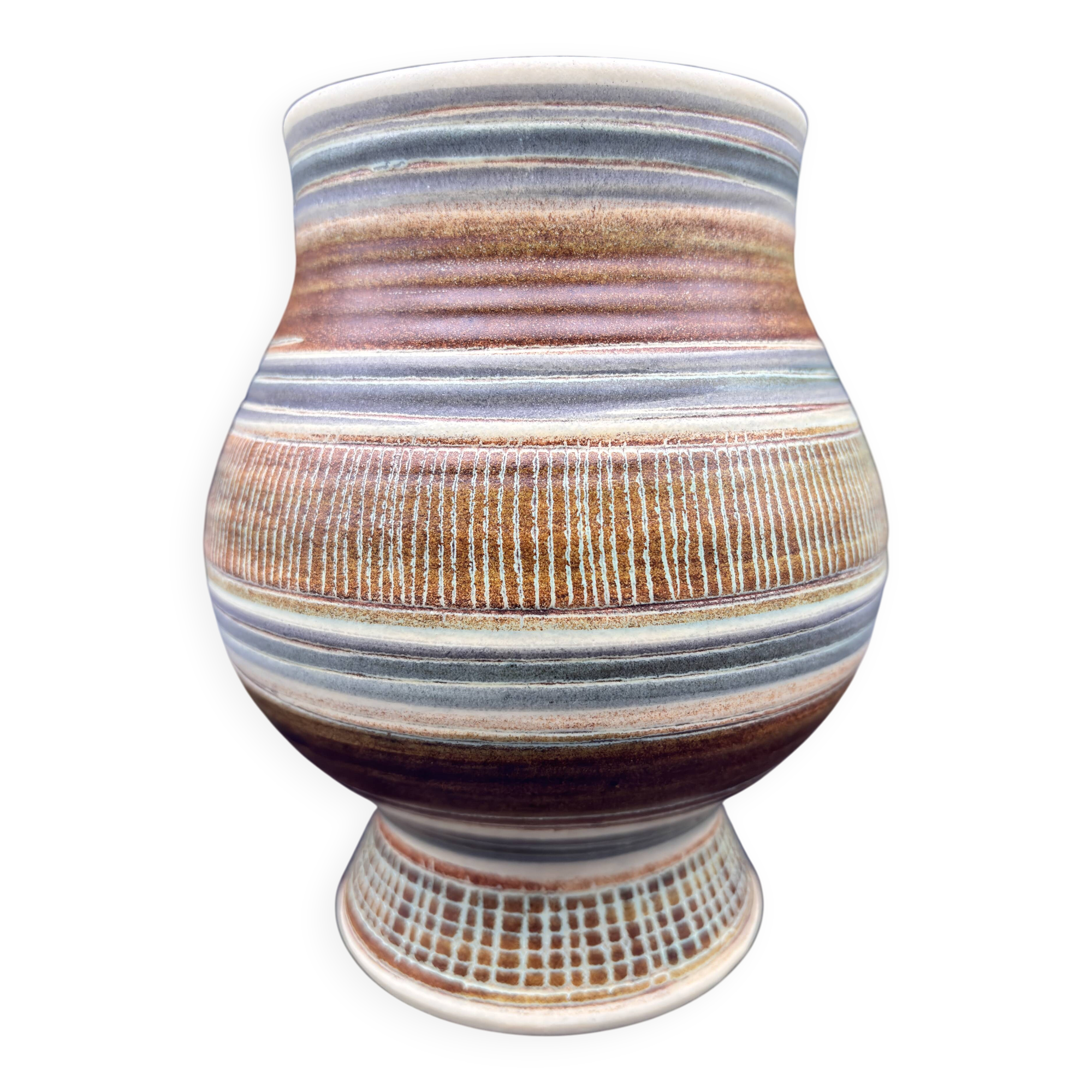 Ancient ceramic vase by Marcel Guillot