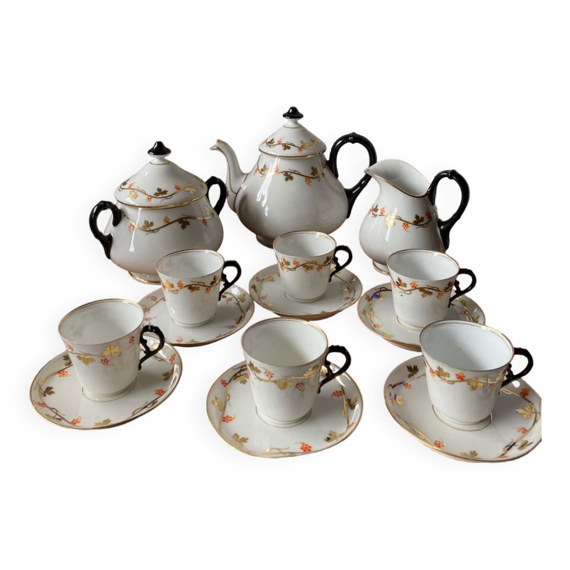 Empire period tea service