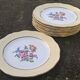 9 flat plates L'Amandinoise