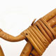 Wall-mounted reed and wicker coat rack by franco albini and franca helg for vittorio bonacina 1958