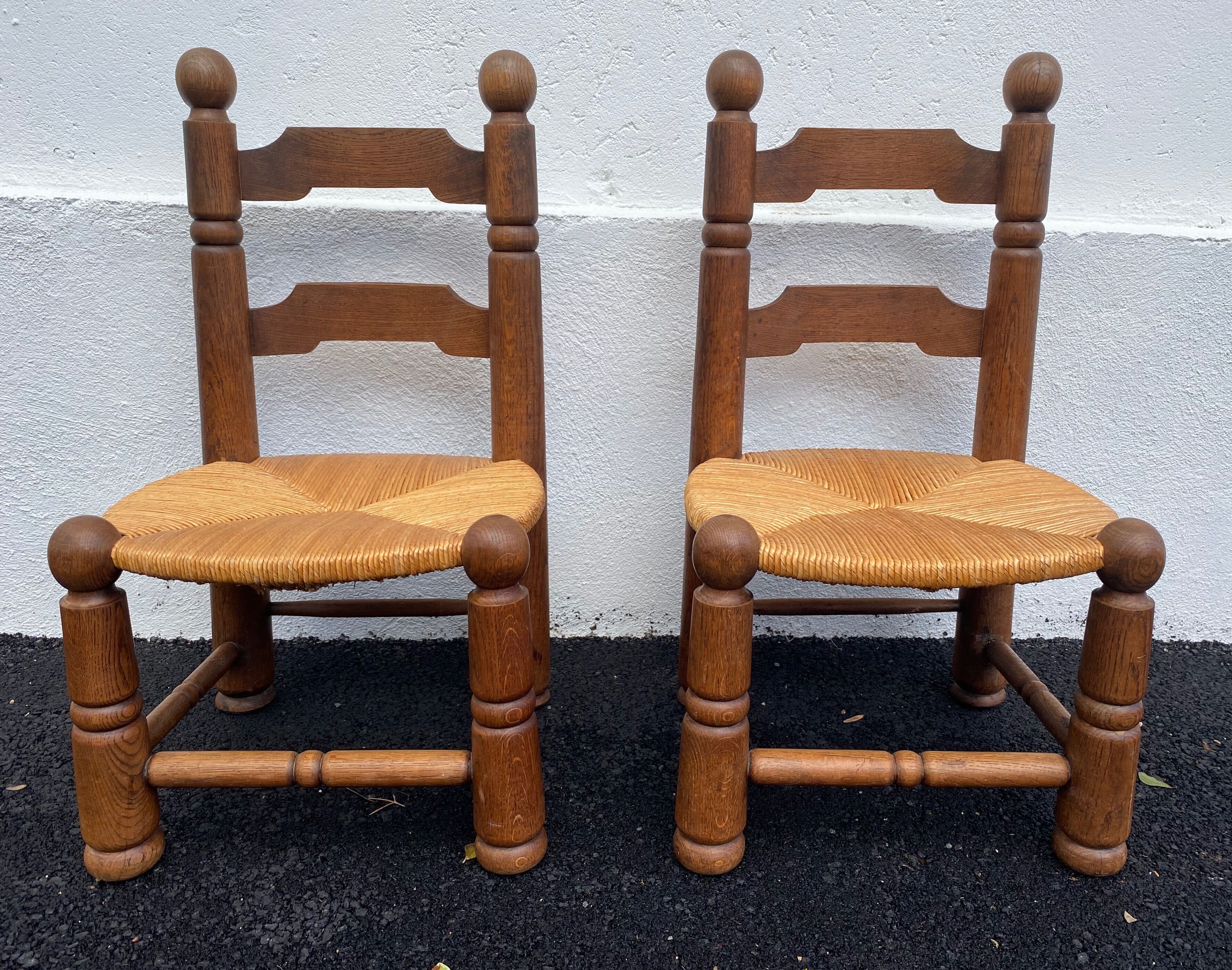 Pair of low chairs 1940