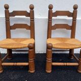 Pair of low chairs 1940