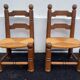 Paire de chaises basses 1940
