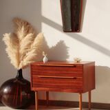 Vintage Teak Chest of Drawers – Small Restored Scandinavian Furniture