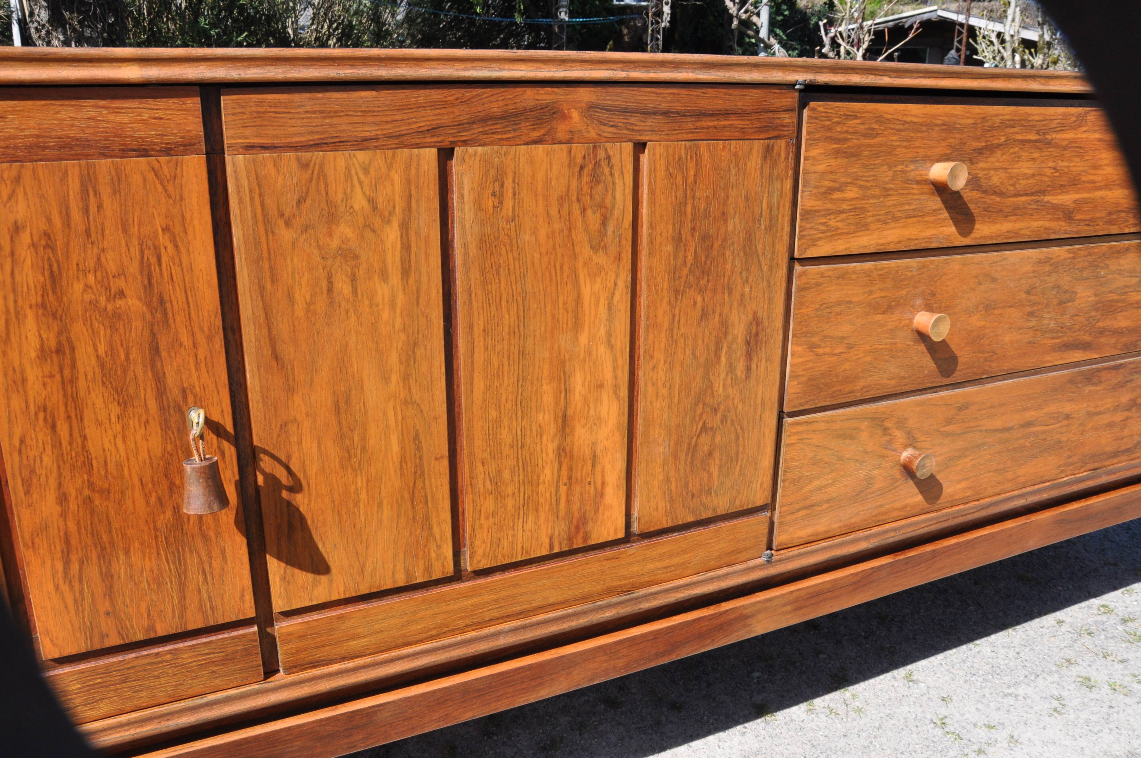 Rosewood enfilade, 1960s.