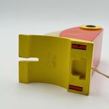 Playful 1970s Italian Toucan Light in Red and Yellow by Enea Ferrari