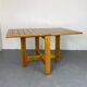 Table à manger vintage de style Japandi Chapo du milieu du siècle, 1960
