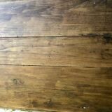 Antique wooden farmhouse table