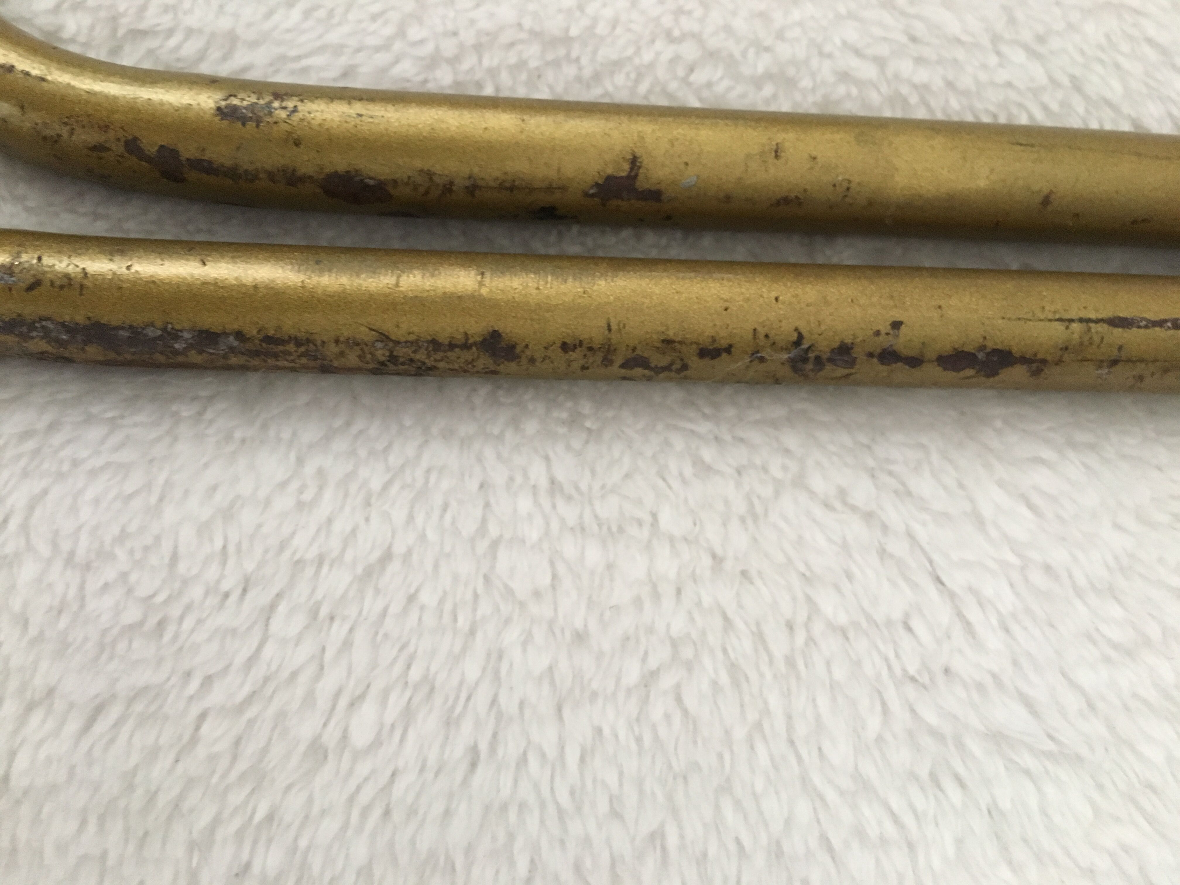 Pair of folding lail Lafuma stools