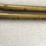 Pair of folding lail Lafuma stools