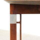 Table d'appoint/centre de design Art Déco, ronde et en bon état.