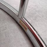 Vintage Kare Design Colorful Chrome and Glass Coffee Table