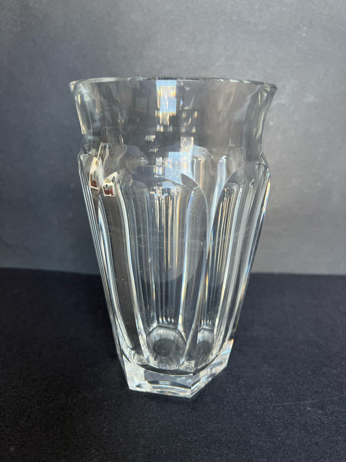 Baccarat crystal vase