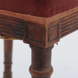 Louis XVI-style carpeted tab