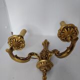 Wall lamp style Louis XV in bronze