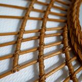 Mirror rattan galaxy 79x67cm