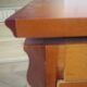 Occasional furniture - TV unit - Rotating tray - Louis Philippe - Solid wood
