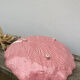 Slip pink cabbage leaf flat empty pocket