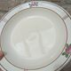 Round hollow serving dish in Salins earthenware model Nénuphar 28.5cm