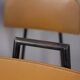 SET OF 6 VINTAGE 1960S METAL AND LEATHER CHAIRS, ITALIAN DESIGN