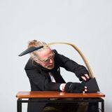 Nastro table lamp, Alberto Fraser for Stilnovo