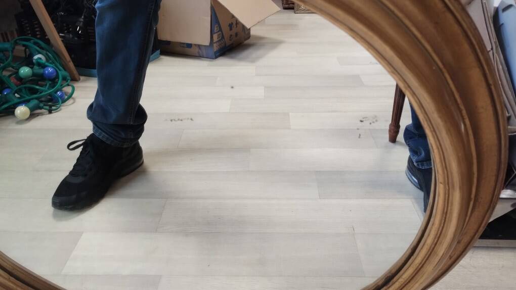 Miroir ovale XIXème