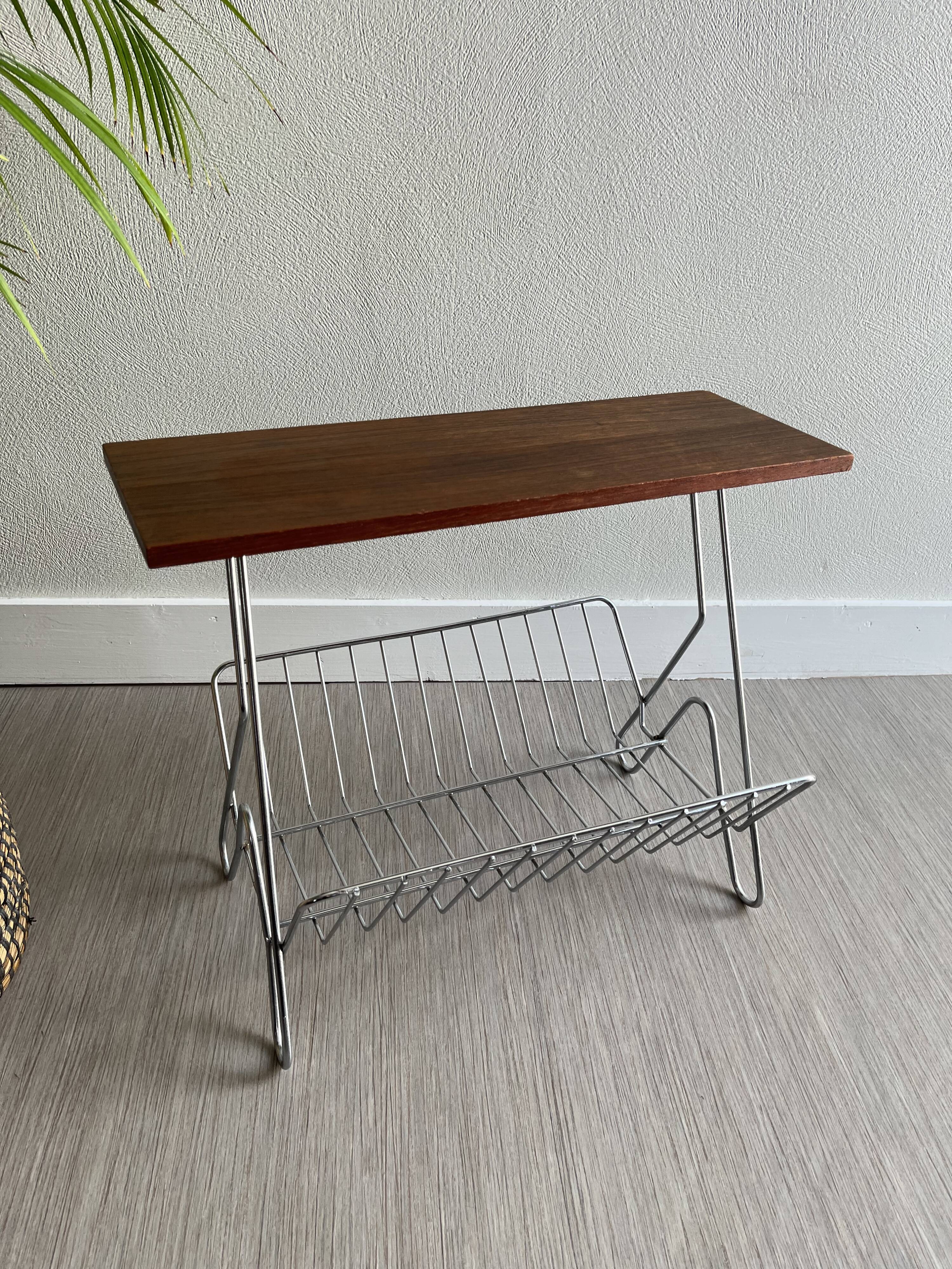 Vintage magazine holder