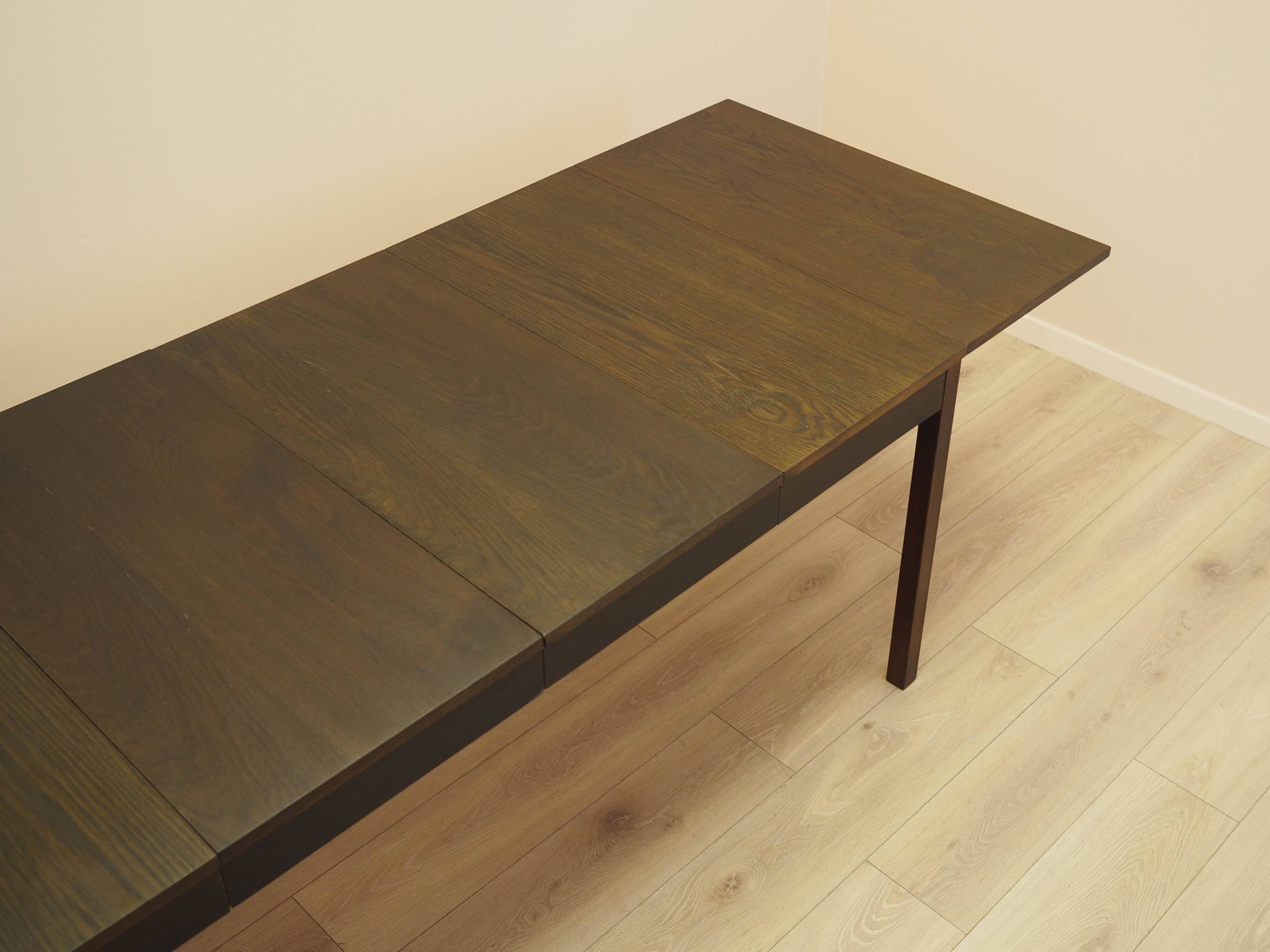 Oak table, Danish design, 1970s, made in Denmark