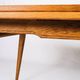 Extendable oak table in the style of Guillerme and Chambron, France 1960s