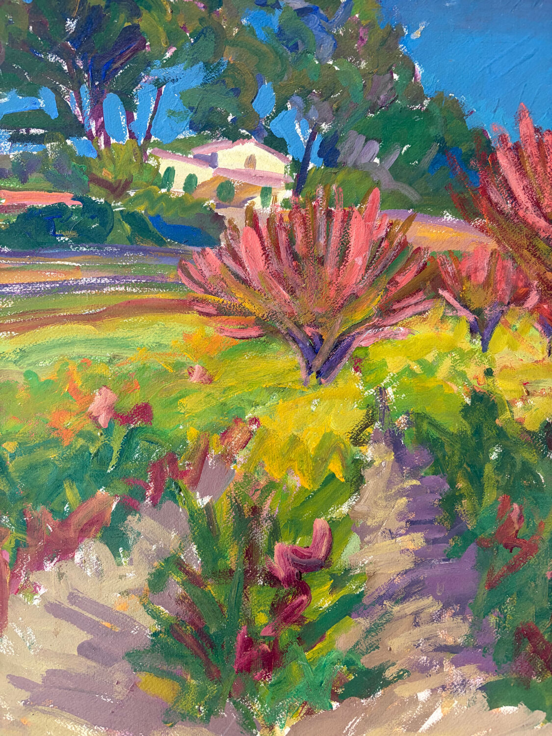 Southern landscape signed by Diana