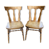 Paire de chaises bistrot Baumann